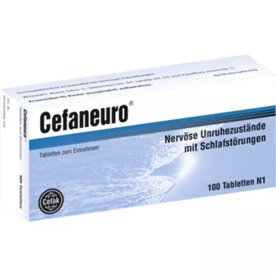 CEFANEURO Tabletter, 100 st