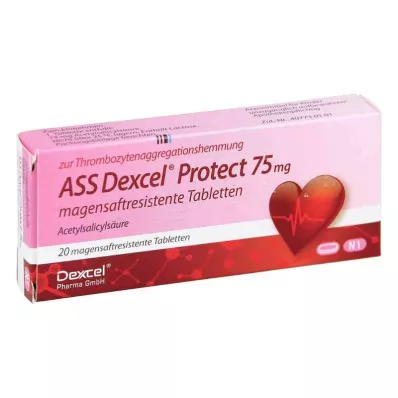 ASS Dexcel Protect 75mg (20 stycken)