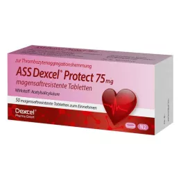 ASS Dexcel Protect 75 mg enterotabletter, 50 st