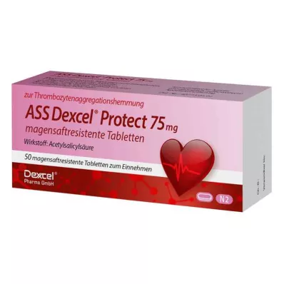 ASS Dexcel Protect 75mg (50 stycken) ASS Dexcel Protect 75mg (50 stycken)