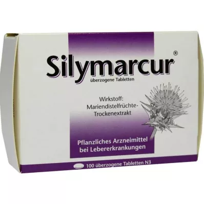 Silymarcur dragerade tabletter, 100 st