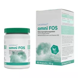 LACTOBACT omni FOS enterotäta kapslar, 60 st