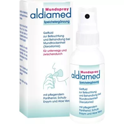 ALDIAMED Oral spray för salivtillskott, 50 ml
