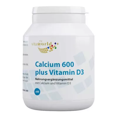 Calcium 600 plus D3 tabletter, 60 st Calcium 600 plus D3 tabletter, 60 st