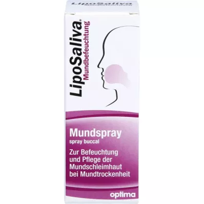 LIPOSALIVA Spray för fuktning av munnen, 50 ml