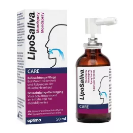 LIPOSALIVA Spray för fuktning av munnen, 50 ml