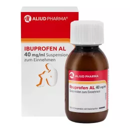 IBUPROFEN AL 40 mg/ml Oral suspension, 100 ml