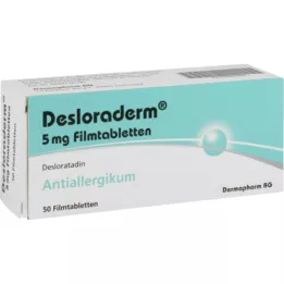 DESLORADERM 5 mg filmdragerade tabletter, 50 st