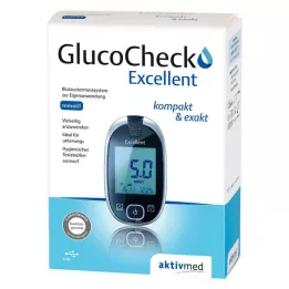 GLUCOCHECK Utmärkt blodsockermätarset mmol/l, 1 st