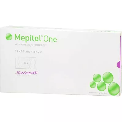 MEPITEL Ett 10x18 cm silikonnätbandage, 10 st