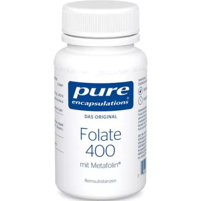 PURE ENCAPSULATIONS Folat 400 kapslar, 90 kapslar