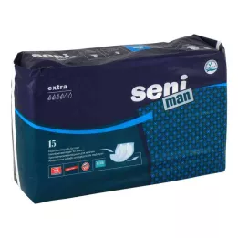 SENI Inkontinensskydd för män extra, 15 st