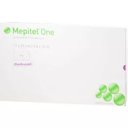 MEPITEL Ett 17x25 cm silikonnätbandage, 5 st