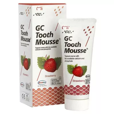 GC Tandmousse Jordgubb, 40 g GC Tandmousse Jordgubb, 40 g