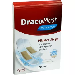 DRACOPLAST vattentäta gipsremsor, blandade, 20 st