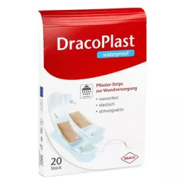 DRACOPLAST vattentäta gipsremsor, blandade, 20 st