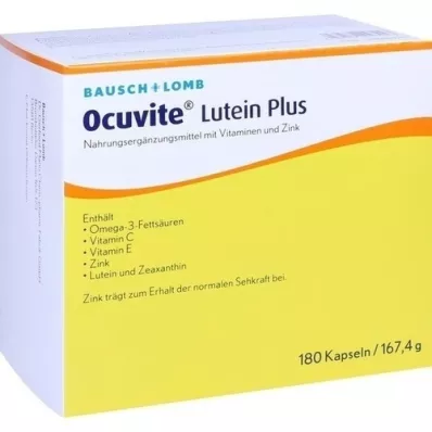 OCUVITE Lutein Plus Kapslar, 180 Kapslar