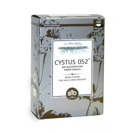 CYSTUS 052 Ekologiska halstabletter honung vanilj, 132 st