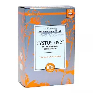 Cystus 052 Ekologiska halstabletter Honungsapelsin, 132 st Cystus 052 Ekologiska halstabletter Honungsapelsin, 132 st