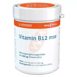 VITAMIN B12 MSE kapslar, 120 st