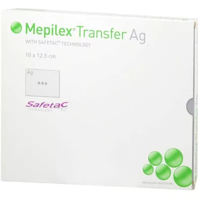 MEPILEX Transfer Ag skumförband 10x12,5 cm ster., 5 st MEPILEX Transfer Ag skumförband 10x12,5 cm ster., 5 st