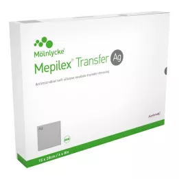 MEPILEX Transfer Ag skumförband 15x20 cm sterilt, 10 st