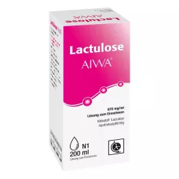 LACTULOSE AIWA 670 mg/ml Oral lösning, 200 ml