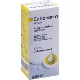 CATIONORM MD Sinus ögondroppar, 10 ml