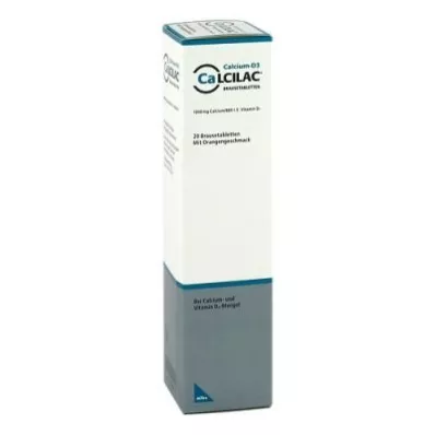 Calcilac 1000mg/880 internationella enheter (20 stycken) Calcilac 1000mg/880 internationella enheter (20 stycken)