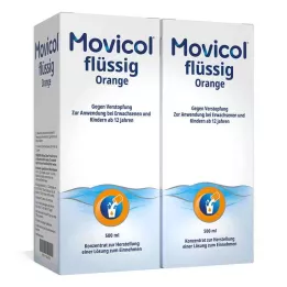 MOVICOL flytande apelsin, 2X500 ml