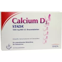 CALCIUM D3 STADA 1000 mg/880 I.U. Brustabletter, 120 st