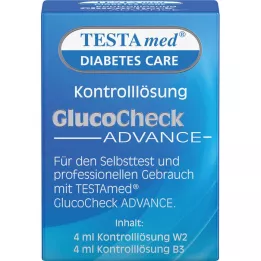 TESTAMED GlucoCheck Advance kontrollösning, 4 ml