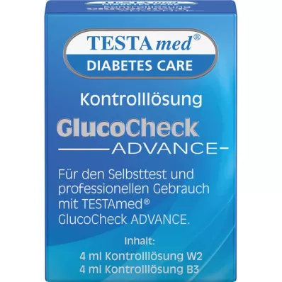 TESTAMED GlucoCheck Advance kontrollösning, 4 ml