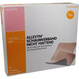 ALLEVYN Skumförband 19x21 cm icke självhäftande, 12 st