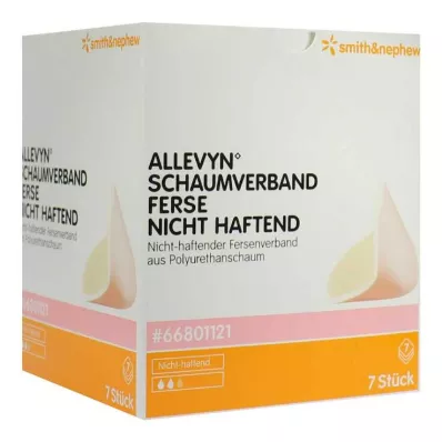 Allevyn foam bandage häl icke-vidhäftande, 7 stycken Allevyn foam bandage häl icke-vidhäftande, 7 stycken