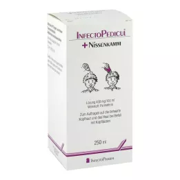 INFECTOPEDICUL Lösning + nit kam, 250 ml