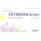 CETIRIZIN Aristo för allergier 10 mg filmdragerade tabletter, 100 st