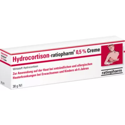 HYDROCORTISON-ratiopharm 0,5% kräm, 30 g