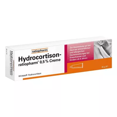 Hydrokortison ratiopharm 0,5%, kräm, 30 g Hydrokortison ratiopharm 0,5%, kräm, 30 g