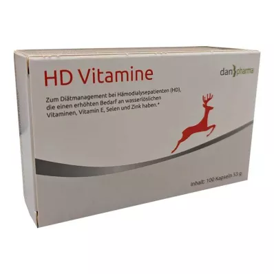 HD Vitaminkapslar, 100 stycken