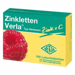ZINKLETTEN Verla Hallon sugtabletter, 100 kapslar