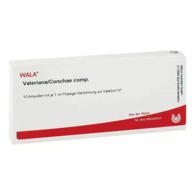 Valeriana/conchae compositus ampuller (10x1 ml) Valeriana/conchae compositus ampuller (10x1 ml)