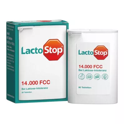 Lactostop 14 000 FCC tabletter i dispenser, 80 st Lactostop 14 000 FCC tabletter i dispenser, 80 st