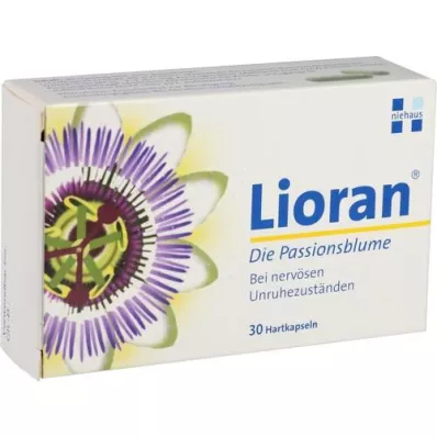 LIORAN Passionsblomma hårda kapslar, 30 st