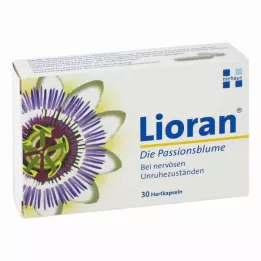 LIORAN Passionsblomma hårda kapslar, 30 st