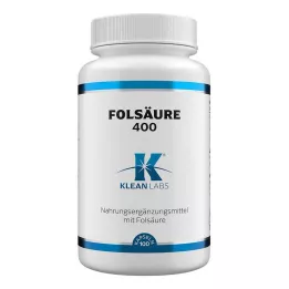 FOLSÄURE 400 µg kapslar, 100 st