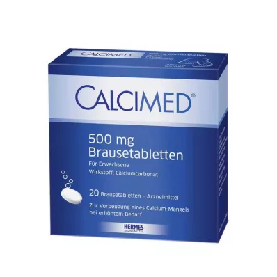 Kalcimerade 500 mg brustabletter, 20 st Kalcimerade 500 mg brustabletter, 20 st