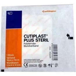 CUTIPLAST Plus sterilt förband 7,8x10 cm, 1 st