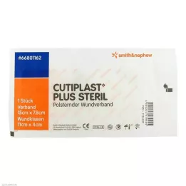 CUTIPLAST Plus sterilt förband 7,8x15 cm, 1 st
