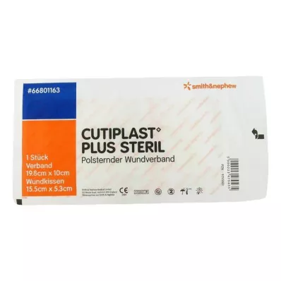 Cutiplast Plus sterilt 10x19,8 cm bandage, 1 st
